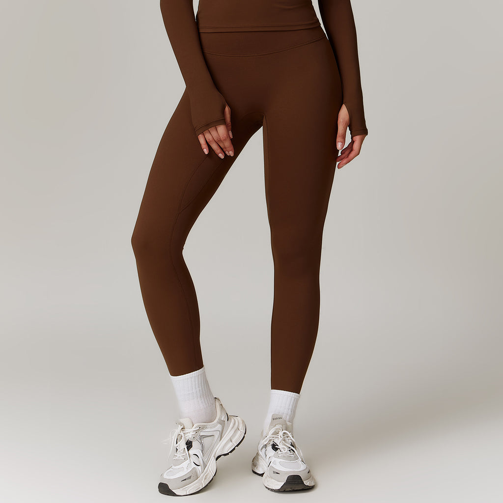 High waisted and hip lifting yoga pants for women