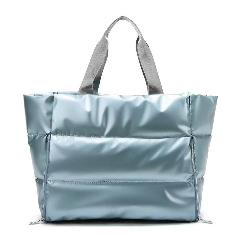 Yoga fitness bag, women's travel bag, dry and wet separation waterproof swimming bag, portable one shoulder travel luggage bag