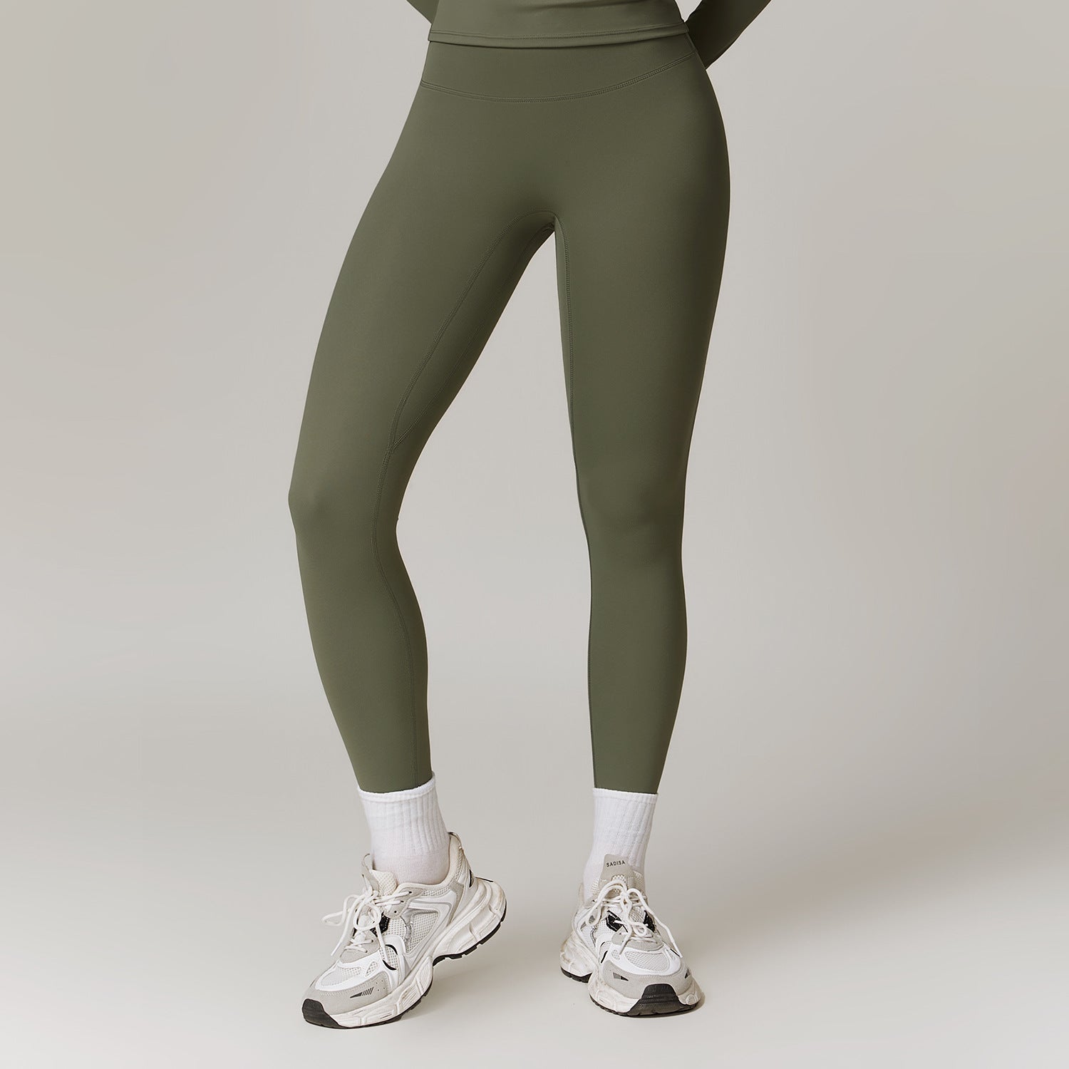 High waisted and hip lifting yoga pants for women