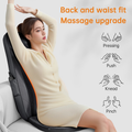 Shoulder Neck Lumbar Massage Cushion Home Cervical Back Walking Massager Waist Kneading Vibration Massage Pad