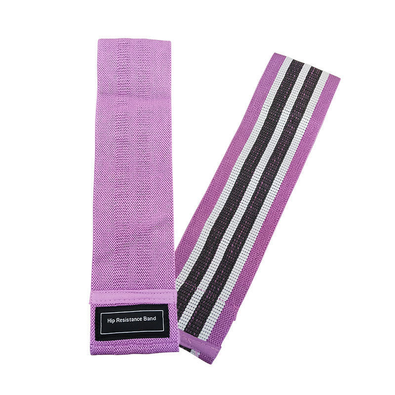 Yoga Mat with Butt Lifting Elastic Resistance Band for Fitness Strength Training and Hip Stretching Pull Force