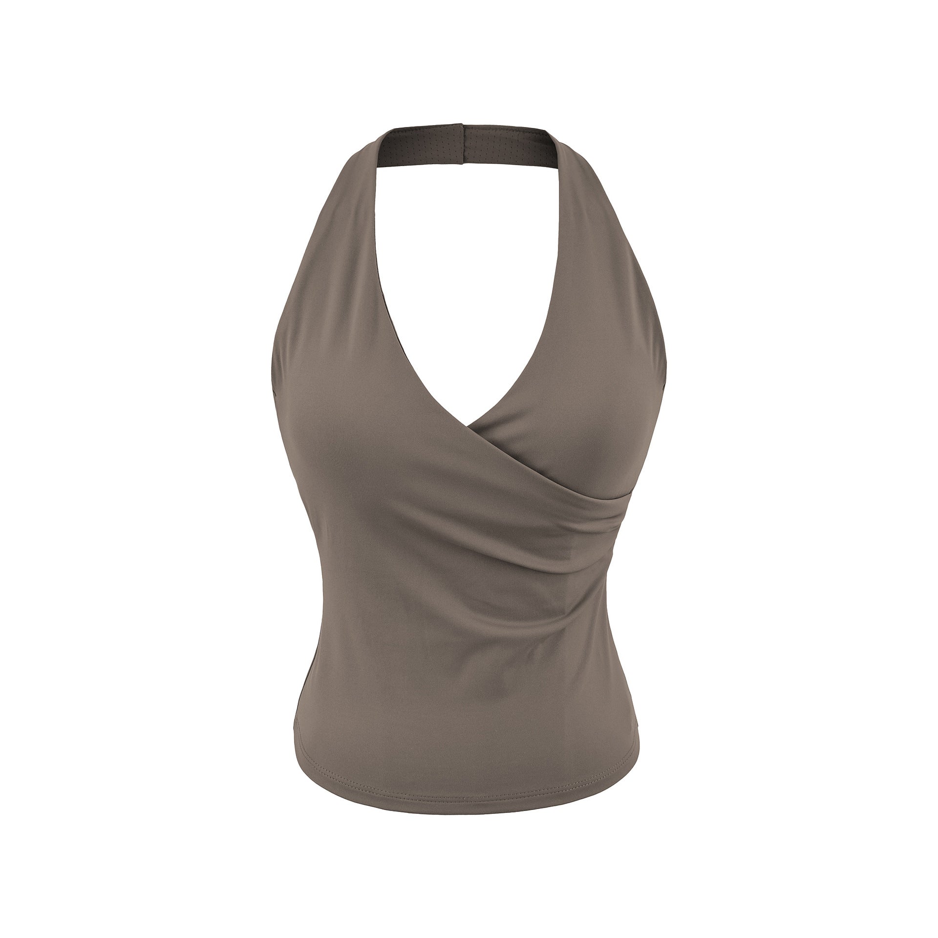 Six-color Strapless Yoga Tank Top for Women with Padded Sports Elastic Top
