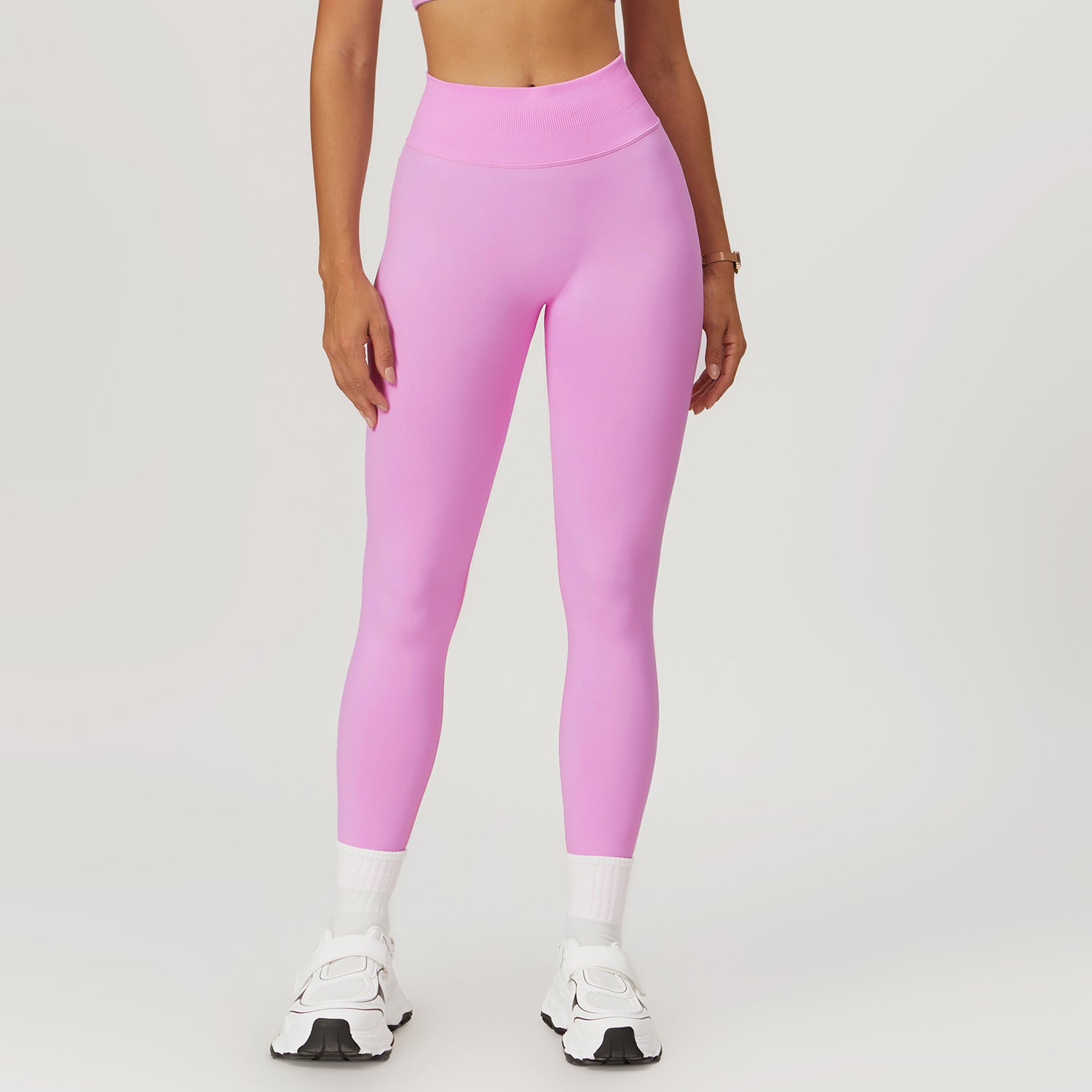 Seamless Tummy Control Yoga Pants for Running and Fitness