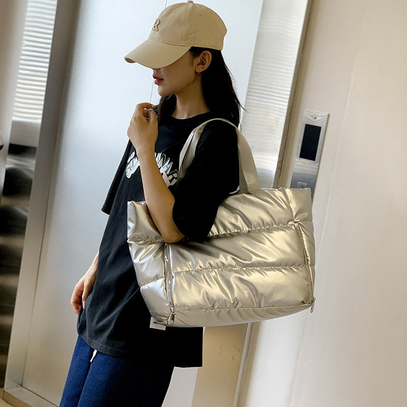Yoga fitness bag, women's travel bag, dry and wet separation waterproof swimming bag, portable one shoulder travel luggage bag