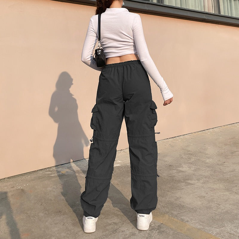 Ins New Sports Outdoor Sunscreen Ice Silk Loose Harun Pants Yoga Clothes Yoga Overalls