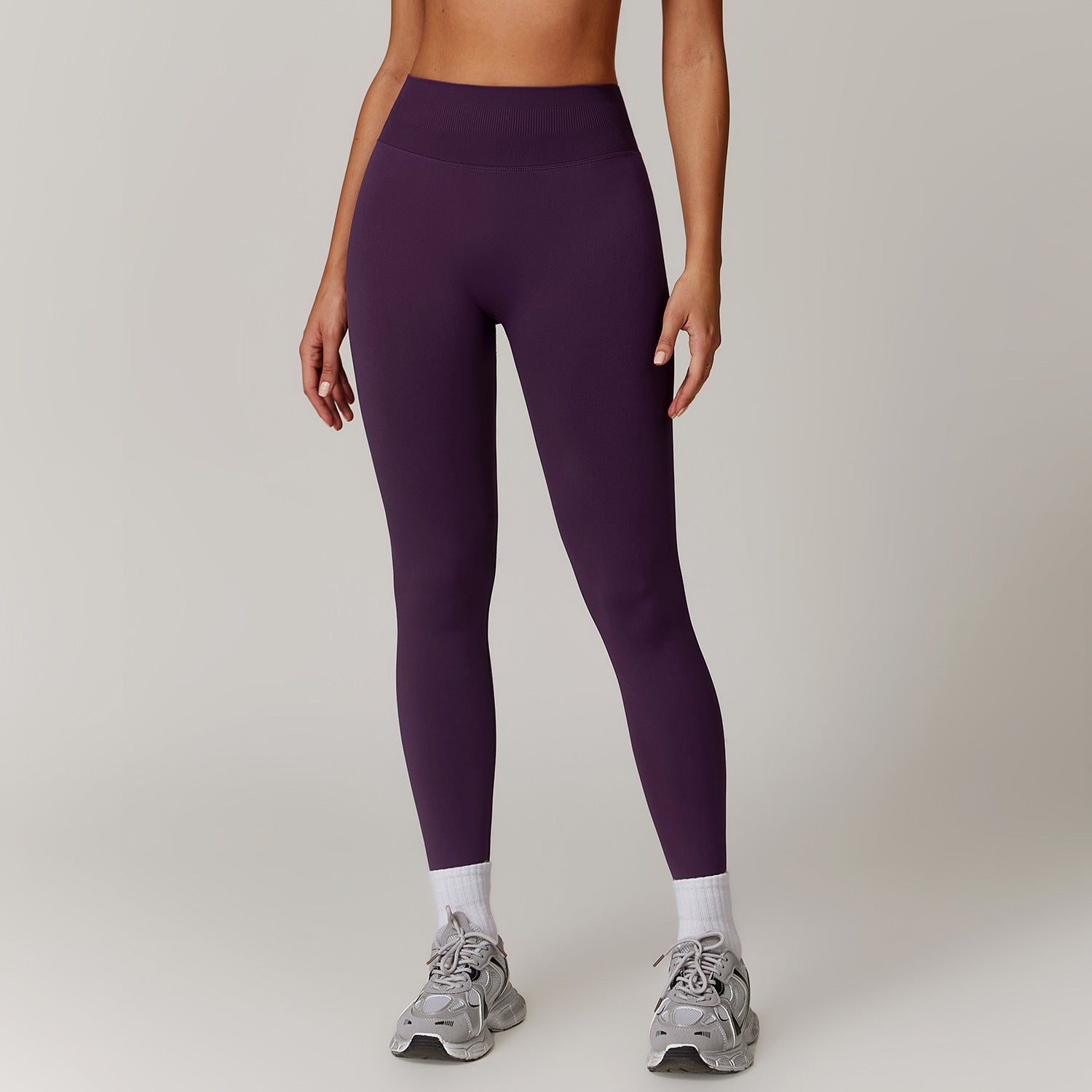 Seamless Tummy Control Yoga Pants for Running and Fitness