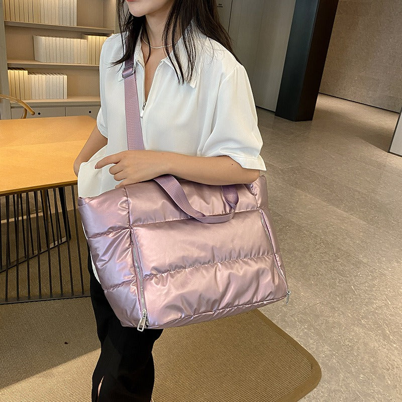 Yoga fitness bag, women's travel bag, dry and wet separation waterproof swimming bag, portable one shoulder travel luggage bag