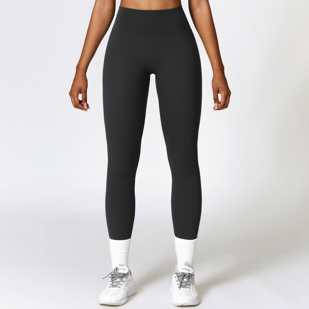 High waisted and hip lifting yoga pants for women