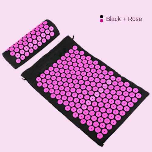Acupressure Mat Set Yoga Acupressure Massage Mat Needle Stimulating Mat Lotus Sponge Acupressure Mat Set