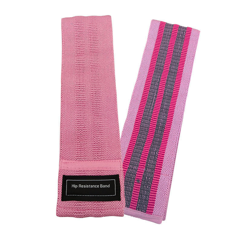 Yoga Mat with Butt Lifting Elastic Resistance Band for Fitness Strength Training and Hip Stretching Pull Force