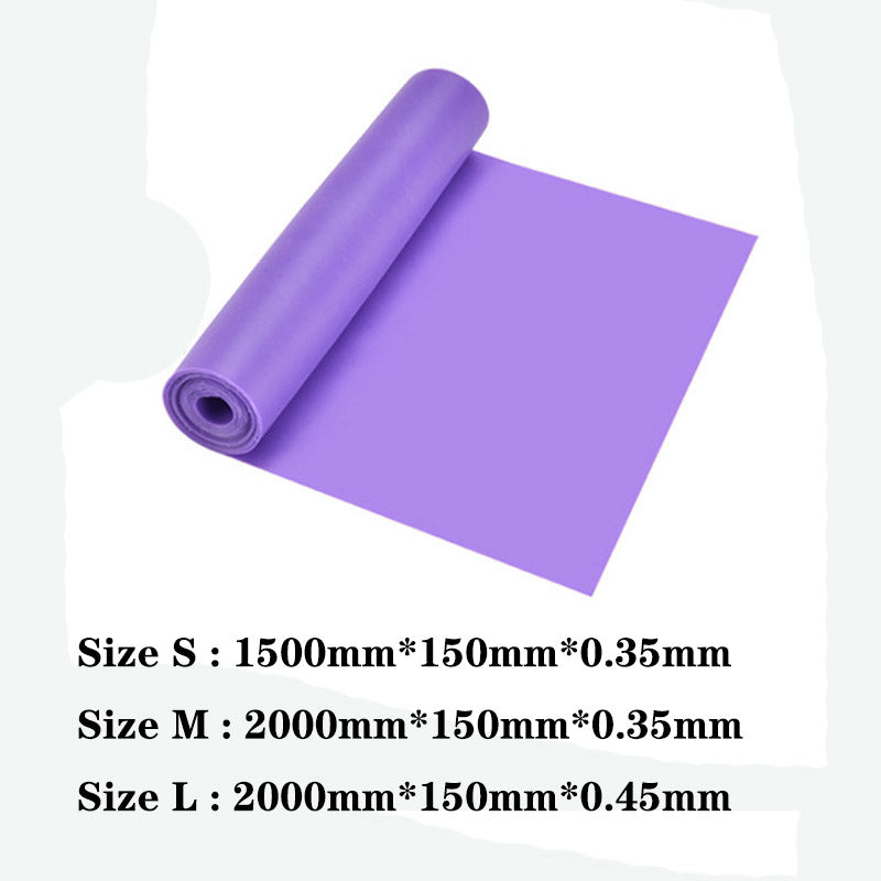 Elastic Resistance Bands Expander Stretch Exercise Rubber Band Fitness Equipment Pull Rope Strength Training Gym Yoga Crossfit