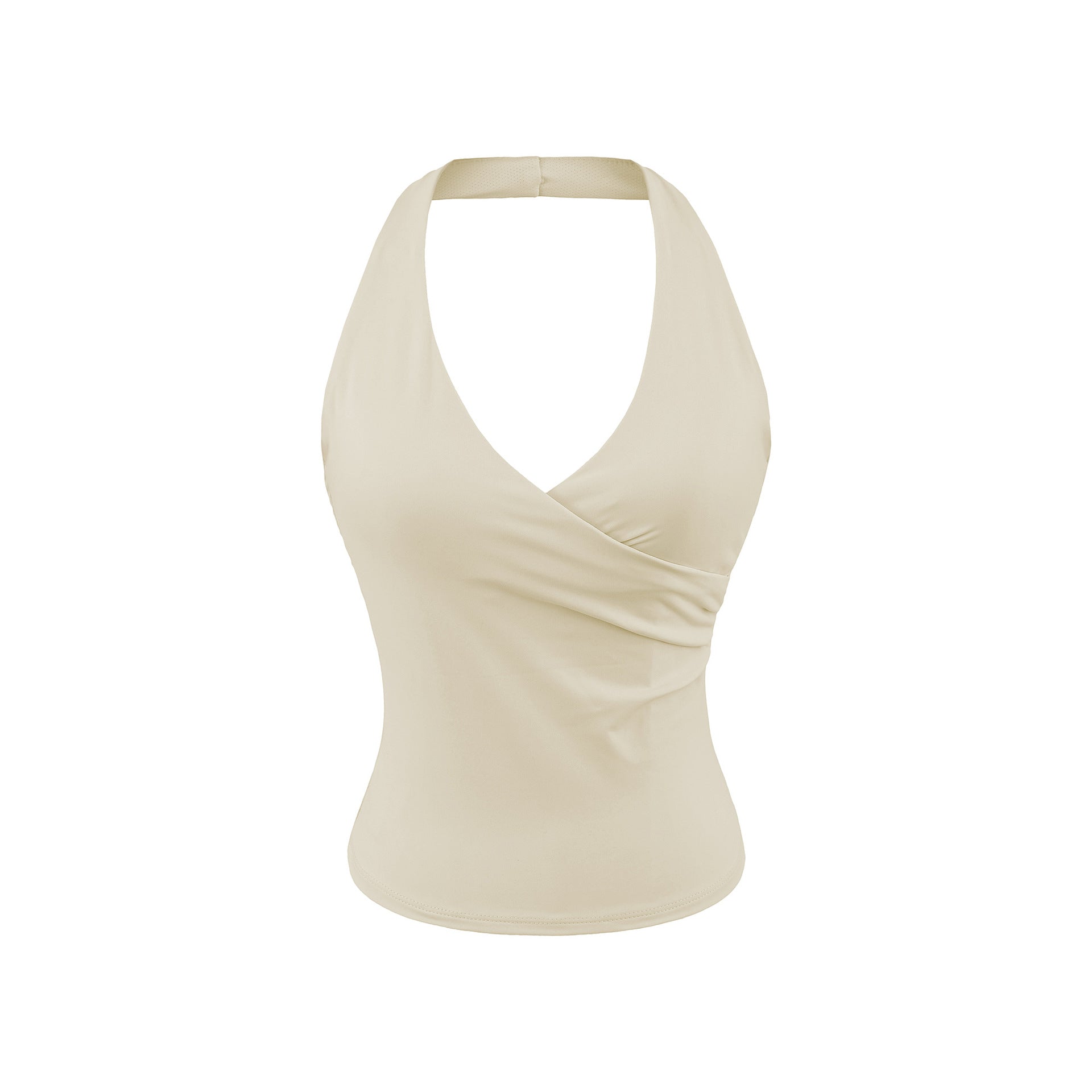 Six-color Strapless Yoga Tank Top for Women with Padded Sports Elastic Top