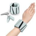 Ankle Weights, Wrist Weights 0.5lb Each - Adjustable Weighted Straps for Running, Walking, Fitness, Yoga, Workout