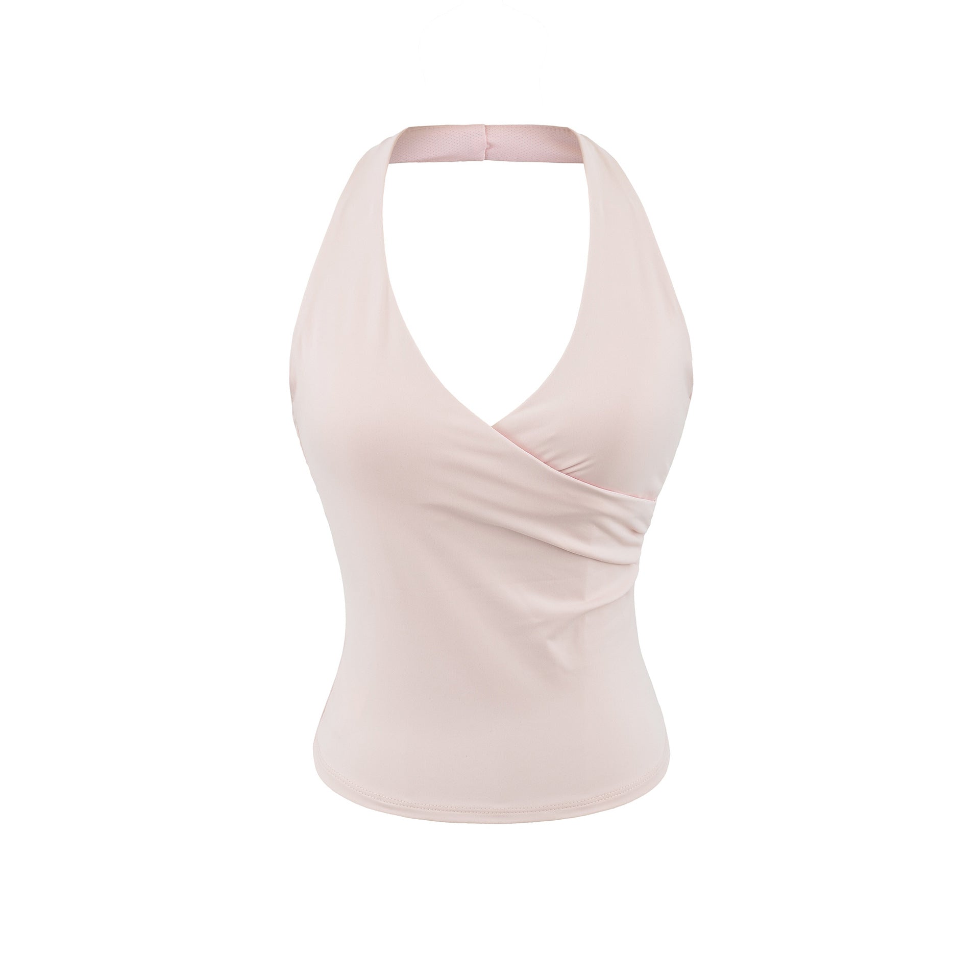 Six-color Strapless Yoga Tank Top for Women with Padded Sports Elastic Top