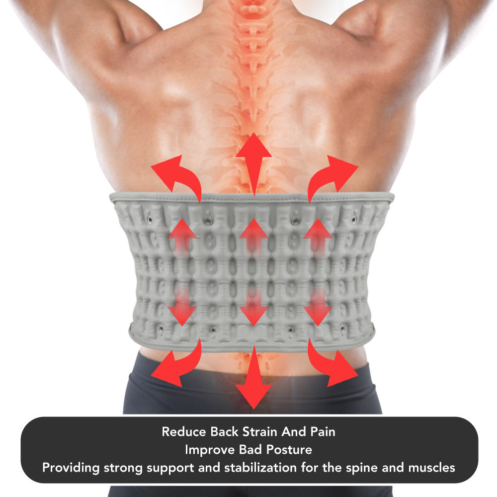 Electric Heating Waist Support with Vibration Massage, Lumbar Stabilization