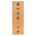 183X68cm Natural Cork TPE Yoga Mat For Fitness 5mm Sports Mats Pilates Exercise Pads Non-slip Yoga mats With Position Body Line